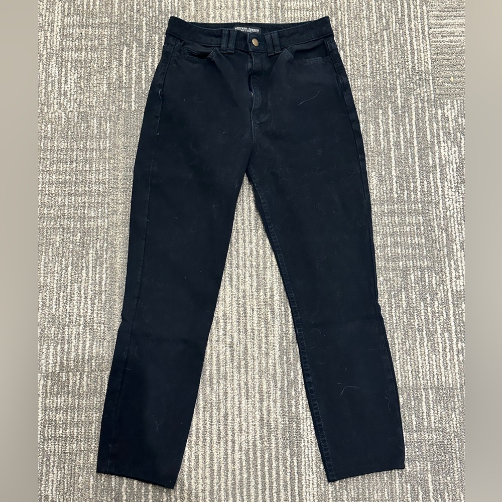 American Apparel - black straight jeans